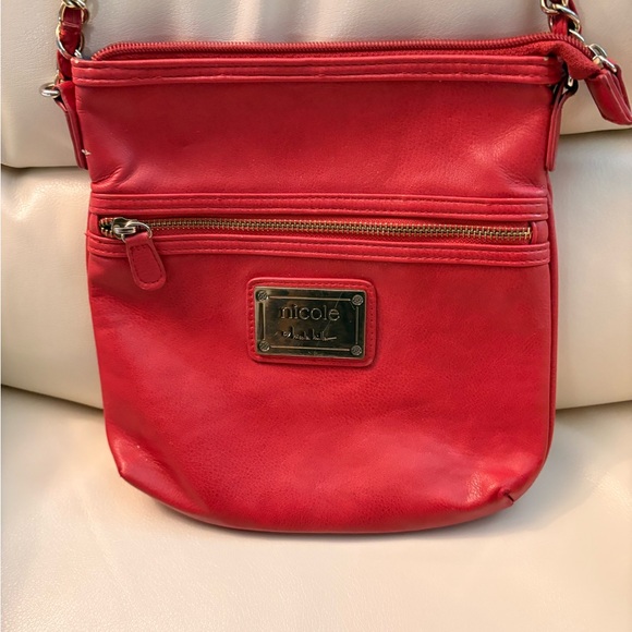 Nicole Handbags - Nicole Red Leather Bag